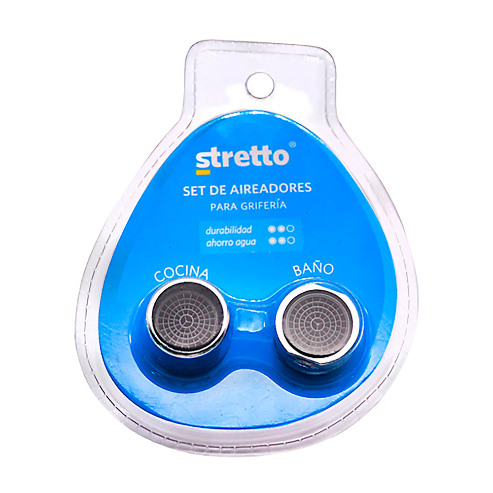Set de 2 Aireadores Baño y Cocina