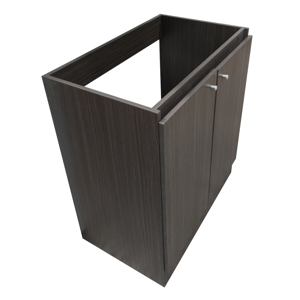 Mueble Cocina Lys a Piso 80x50x90, Color Ébano, Desarmado