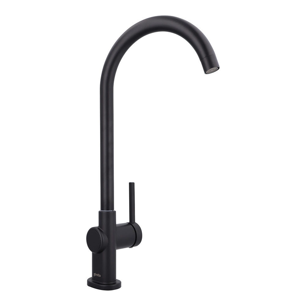 Monomando Lavaplatos Ravello Negro Mate