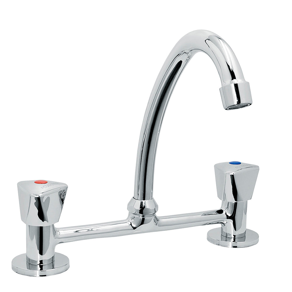 Combinación Lavaplatos 8&quot; Miami Cromo