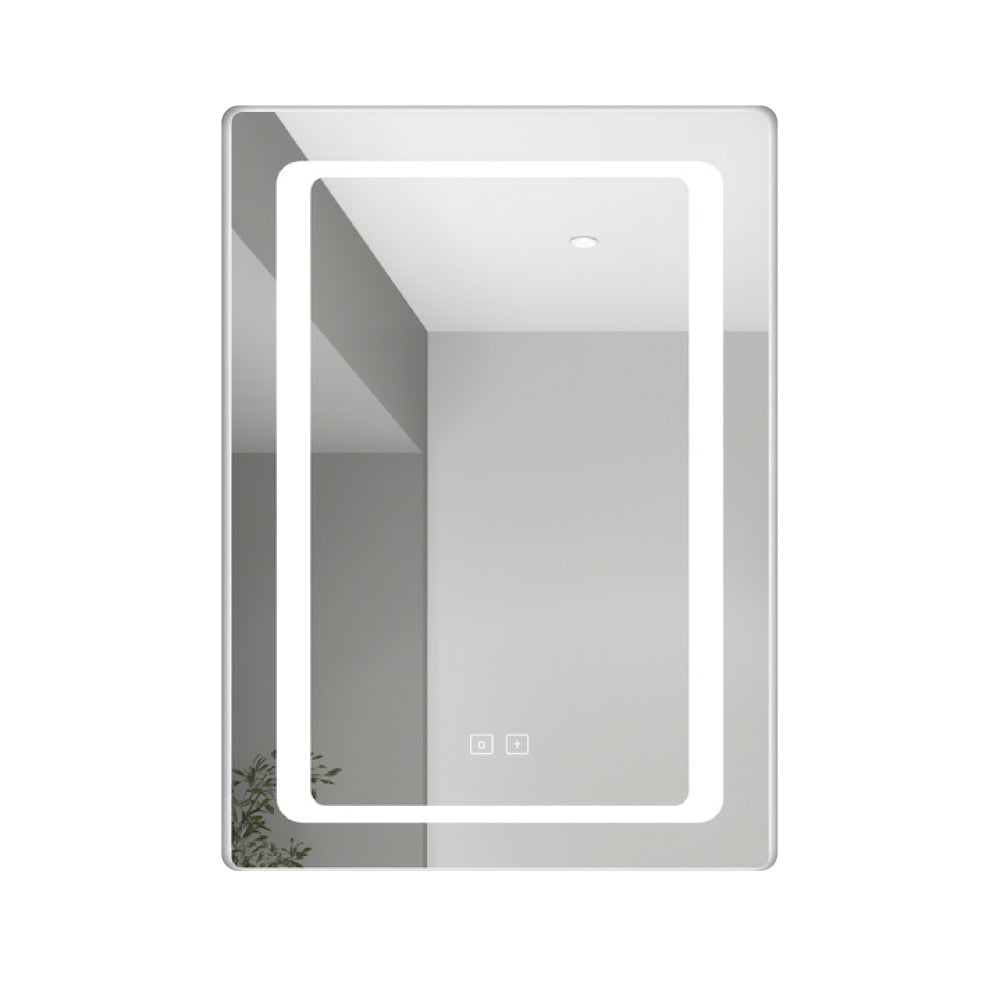 Pack Baño Pedraza | Mueble Vanitorio Gris Grafito + Espejo Led