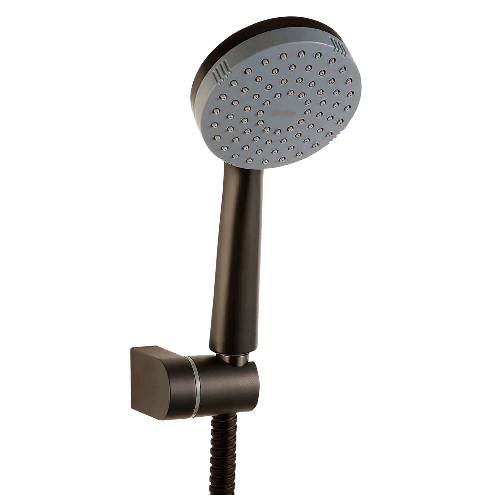 Juego Ducha 1 Función Limpiable Negro