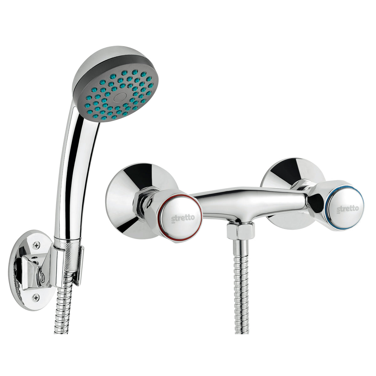 Combinación Ducha Mossini Metal Cromo