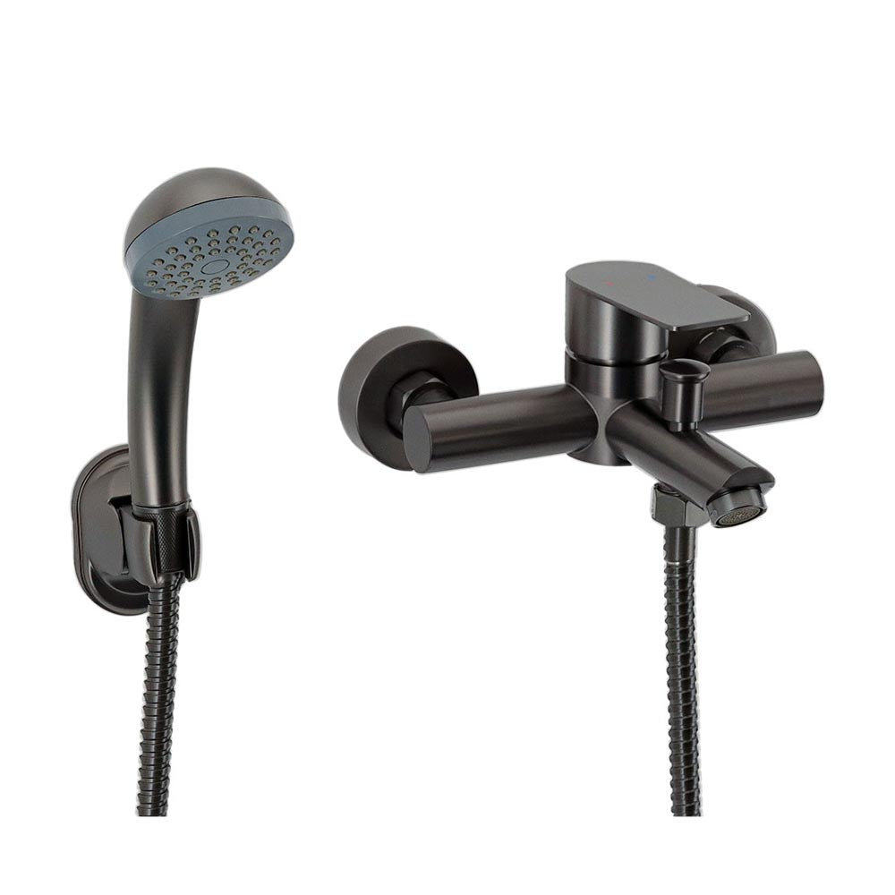 Monomando Tina Ducha Bruna Grafito Austral