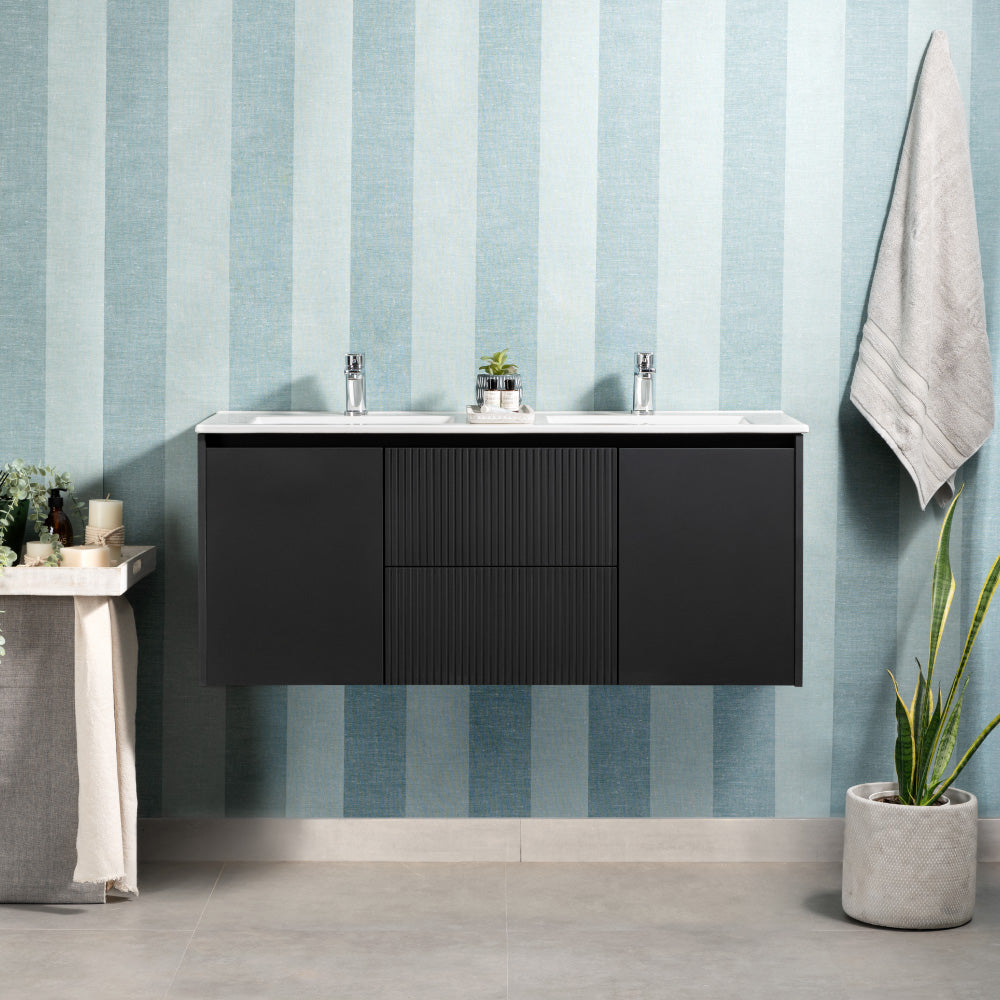 Mueble de Baño Completo Sophie Dark Grey Texturado