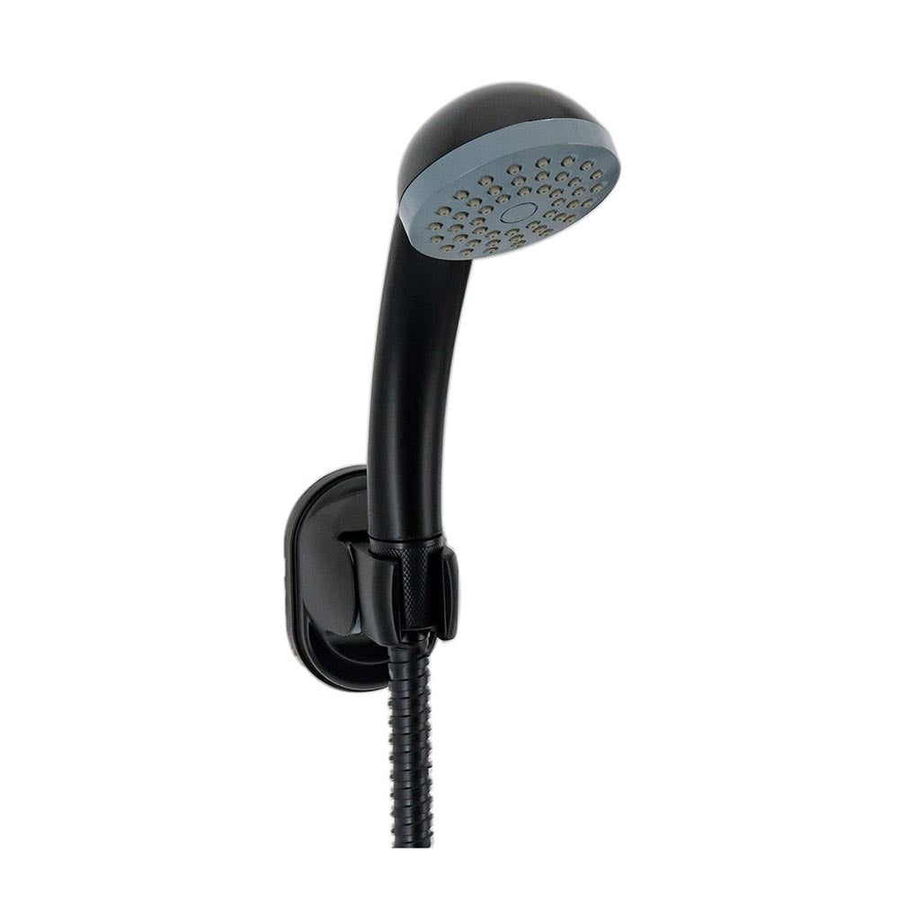 Monomando Tina Ducha Bruna Negro Mate