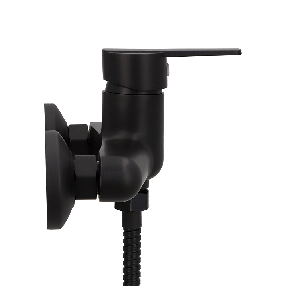 Monomando Ducha Dallas Negro Mate