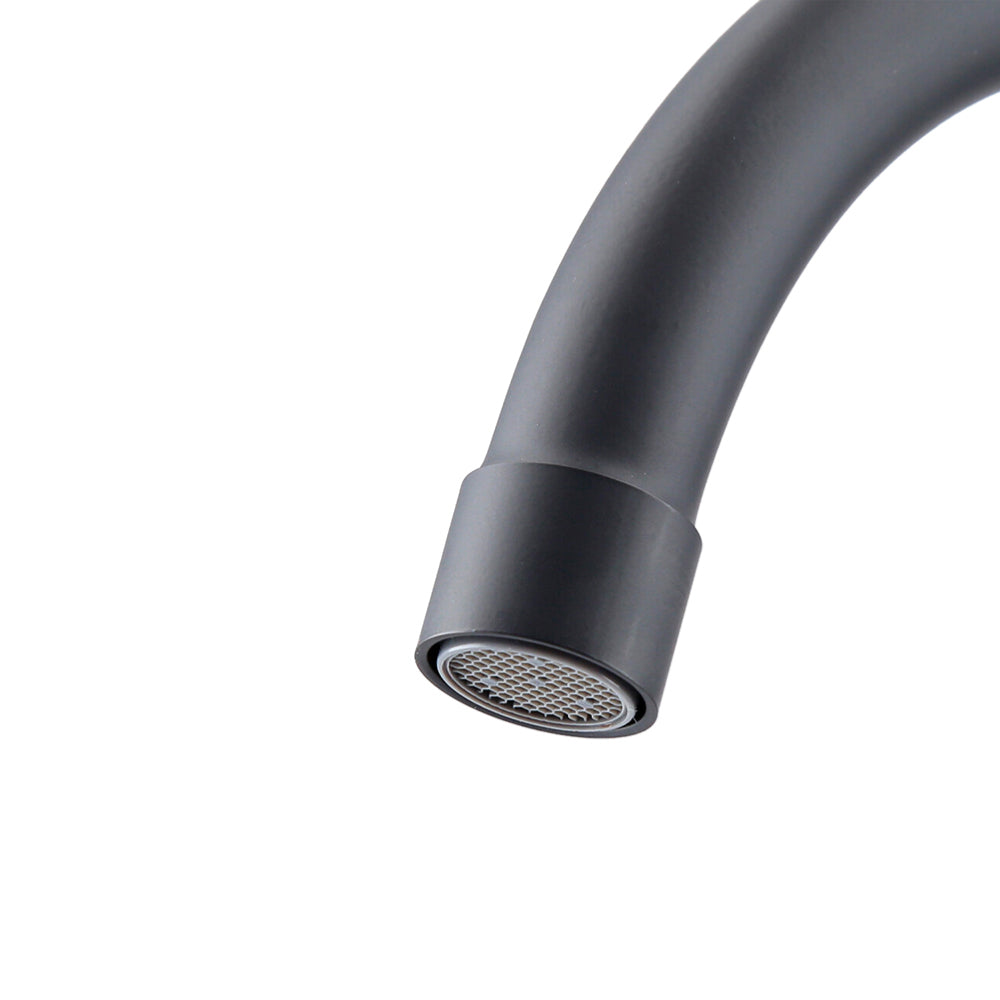 Monomando Lavaplatos Módena Eco Negro Mate