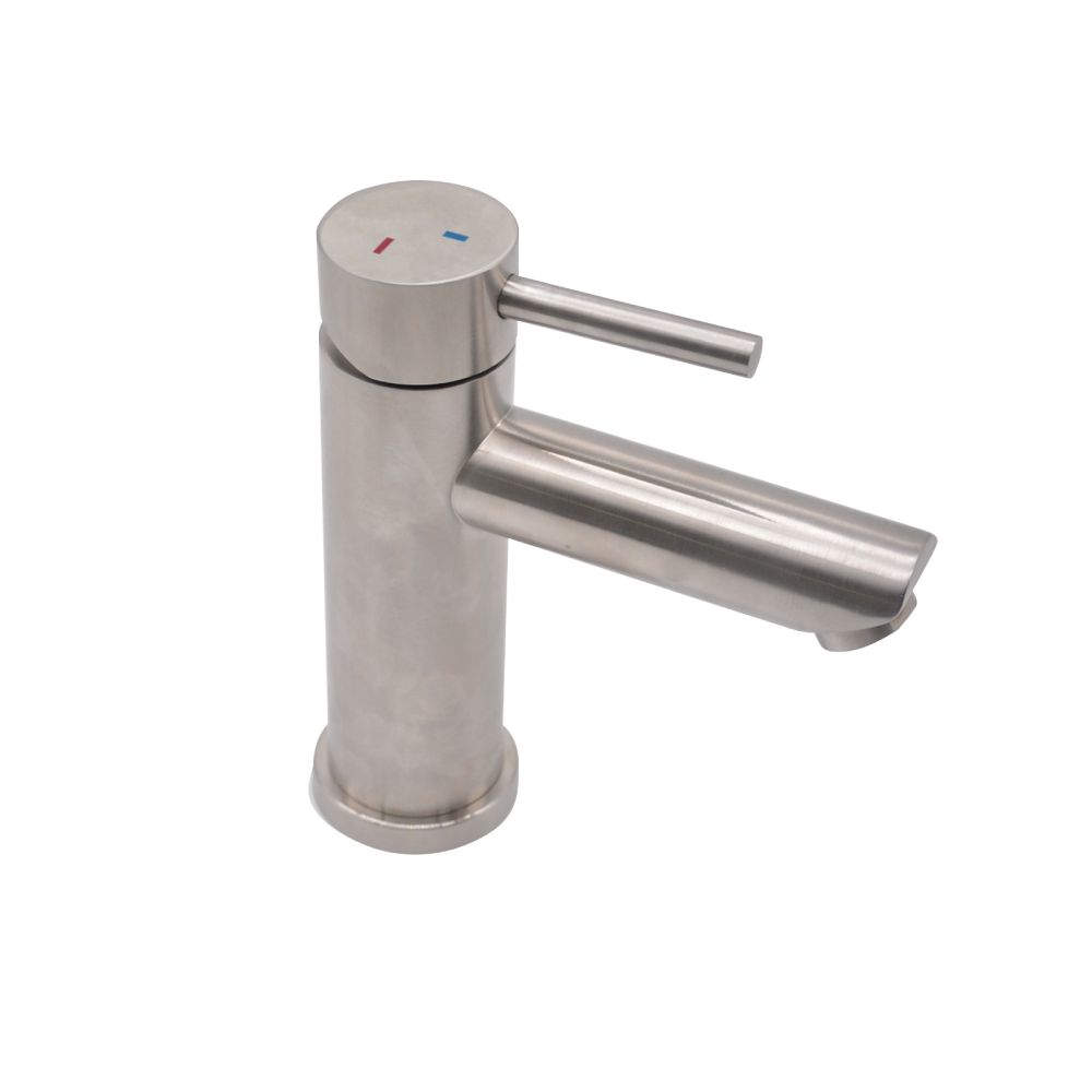 Monomando Lavamanos Fiorenzo Eco Inox Satinado