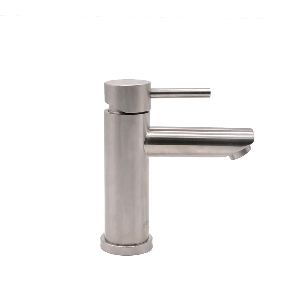 Monomando Lavamanos Fiorenzo Inox Satinado