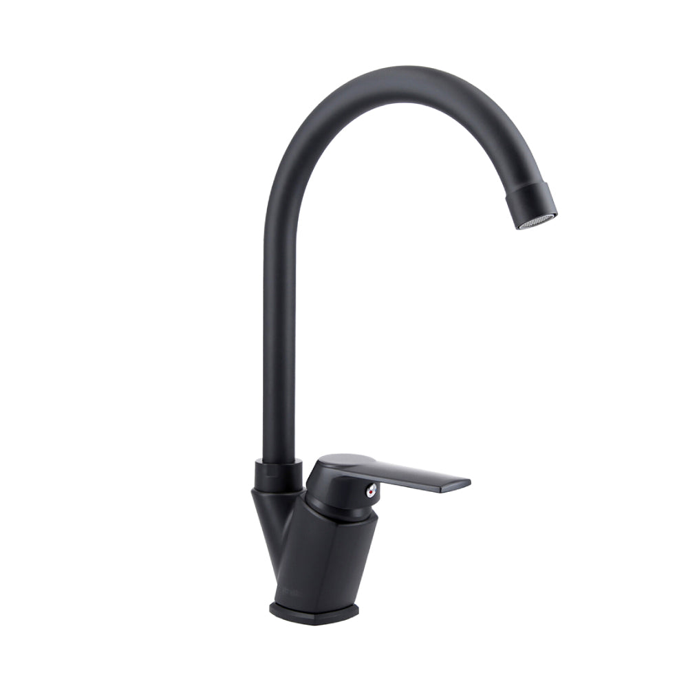 Monomando Lavaplatos Módena Negro Mate