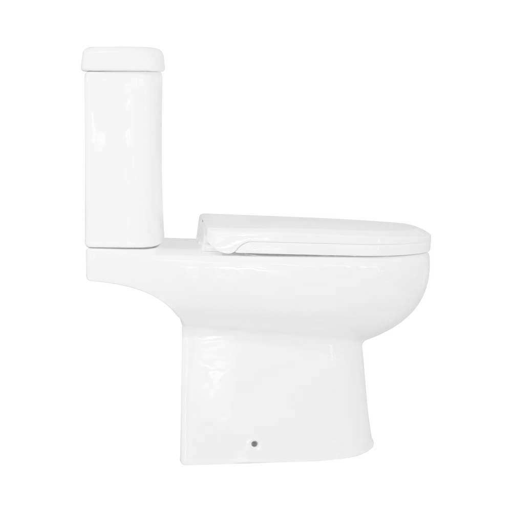 Sanitario Wc Completo Ares - Descarga a Muro (Horizontal)