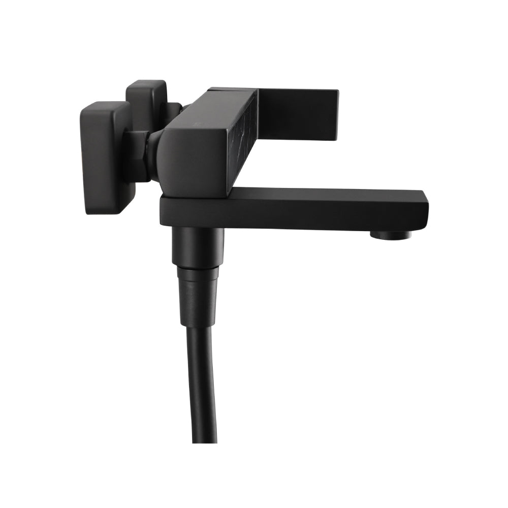 Monomando Tina Ducha Atela Negro Mate