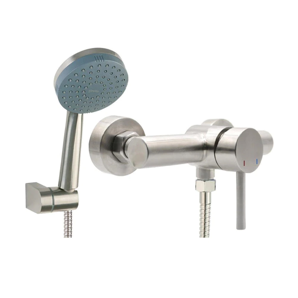 Pack Baño Inox | Columna + Griferías