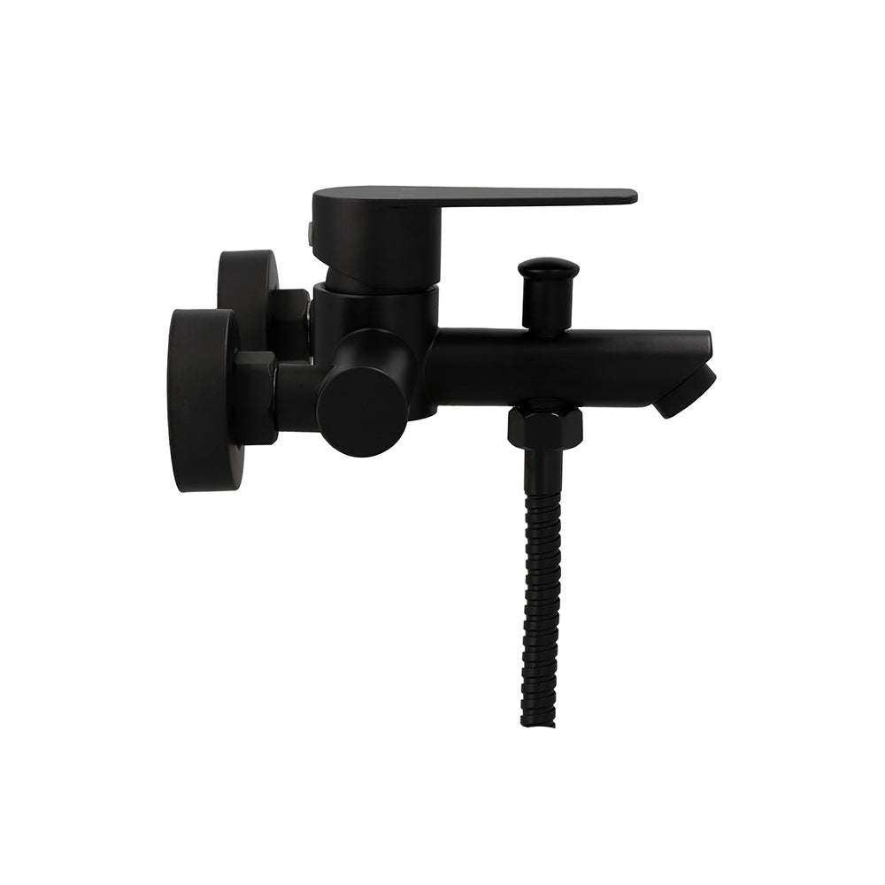 Monomando Tina Ducha Verceli Negro Mate