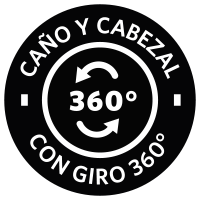 Caño y Cabezal Giro 360