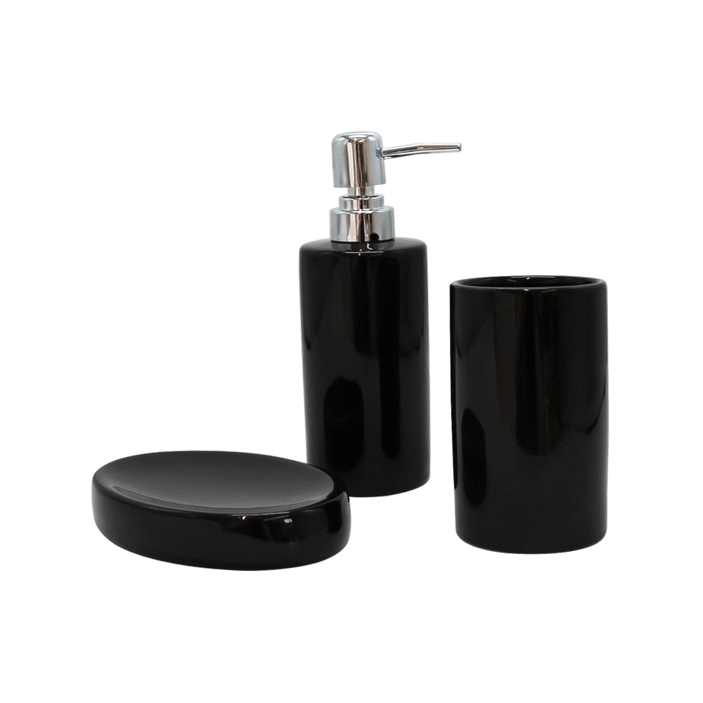 Kit Accesorios Baño Cerámico 3 piezas